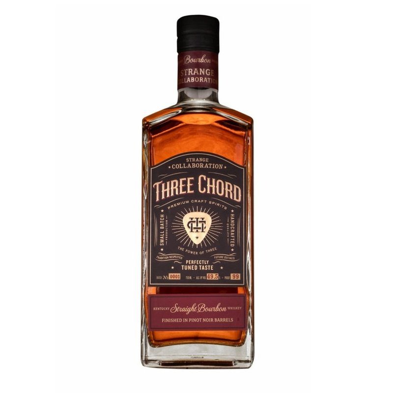 Three Chord Strange Collaboration Pinot Noir Barrels Finish Kentucky Straight Bourbon Whiskey - Vintage Wine & Spirits