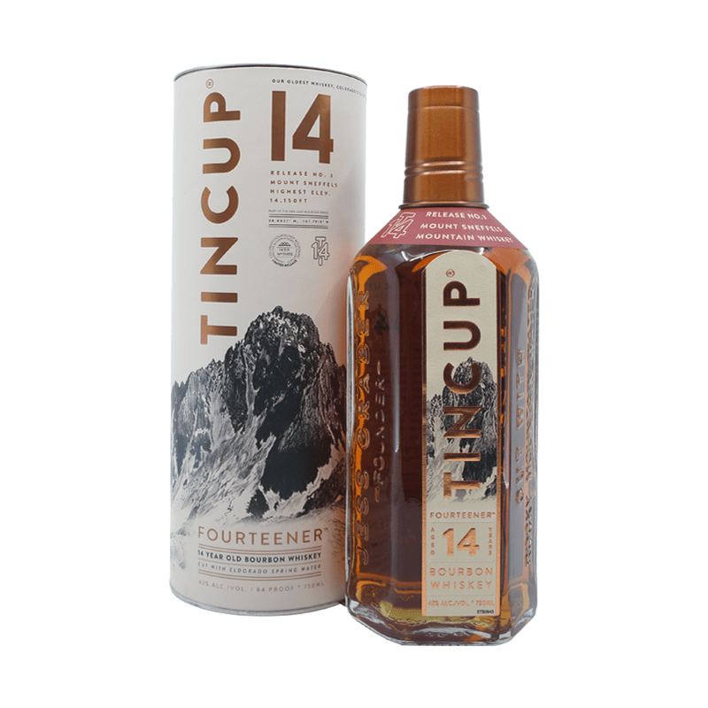 Tincup 'Fourteener' 14 Year Old Bourbon Whiskey - Vintage Wine & Spirits