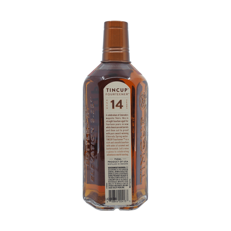 Tincup 'Fourteener' 14 Year Old Bourbon Whiskey - Vintage Wine & Spirits