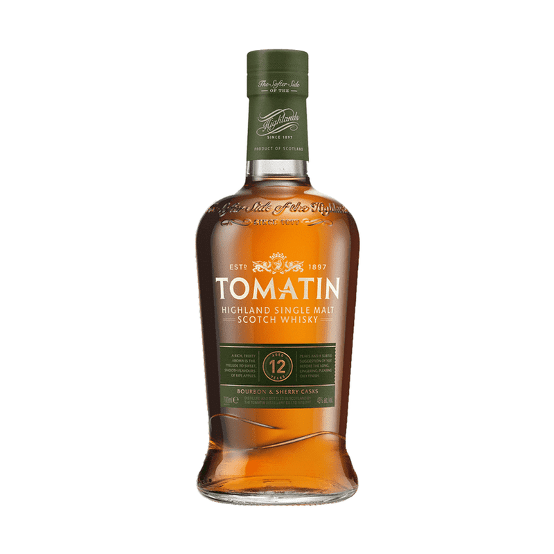 Tomatin 12 Year Old Bourbon and Sherry Casks Highland Single Malt Scotch Whisky - Vintage Wine & Spirits