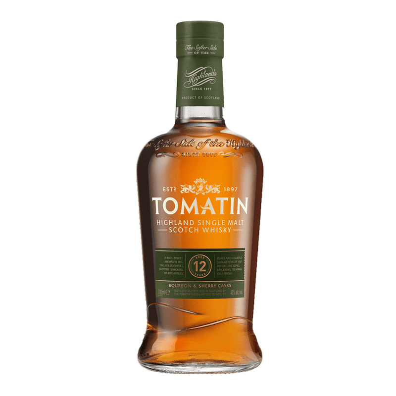 Tomatin 12 Year Old Bourbon and Sherry Casks Highland Single Malt Scotch Whisky - Vintage Wine & Spirits