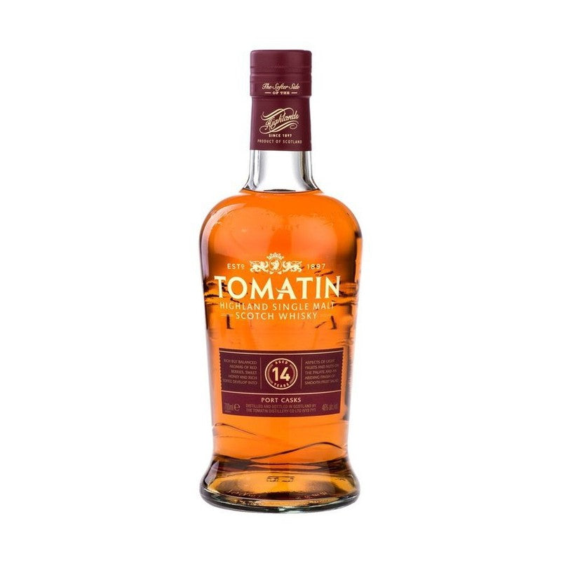 Tomatin 14 Year Old Port Cask Finish Highland Single Malt Scotch Whisky - Vintage Wine & Spirits
