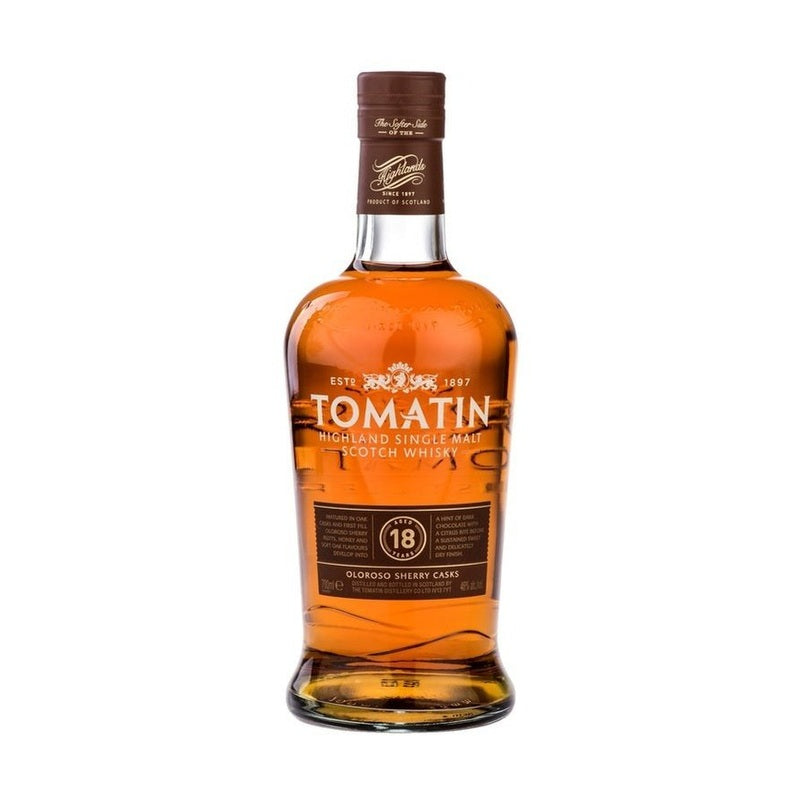 Tomatin 18 Year Old Highland Single Malt Scotch Whisky - Vintage Wine & Spirits