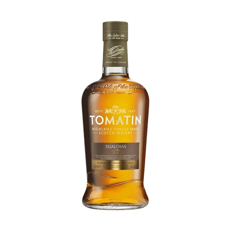 Tomatin Dualchas Bourbon & Virgin Oak Casks Highland Single Malt Scotch Whisky - Vintage Wine & Spirits