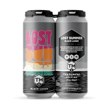 Trademark Brewing "Lost Summer" Black Lager 4 Pack - Vintage Wine & Spirits