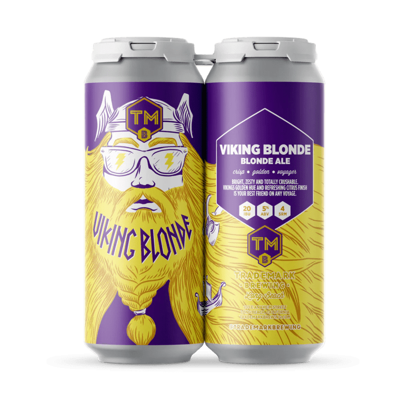 Trademark Brewing 'Viking Blonde' Ale 4-pack - Vintage Wine & Spirits