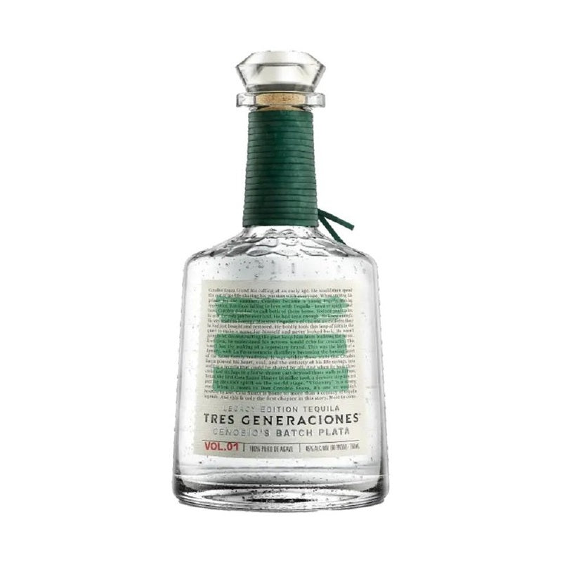 Tres Generaciones Cenobio's Batch Plata Tequila - Vintage Wine & Spirits