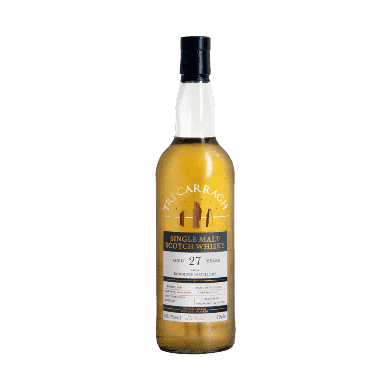 Tri Carragh Bowmore 27 Year Old Single Malt Scotch - Vintage Wine & Spirits