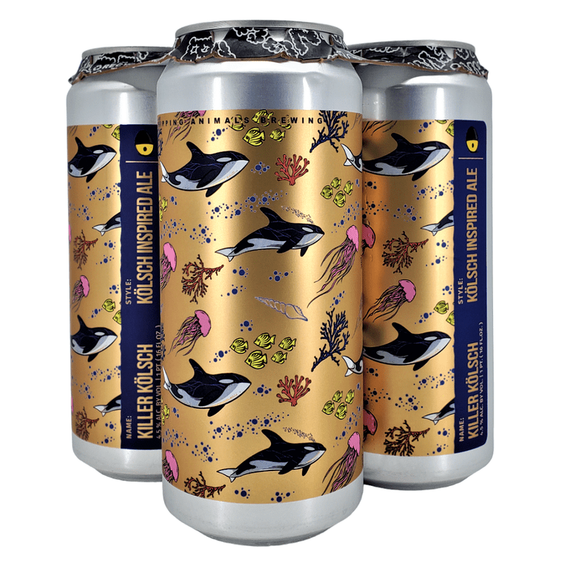 Tripping Animals Brewing Co. 'Killer Kolsch' Inspired Ale Beer 4-Pack - Vintage Wine & Spirits