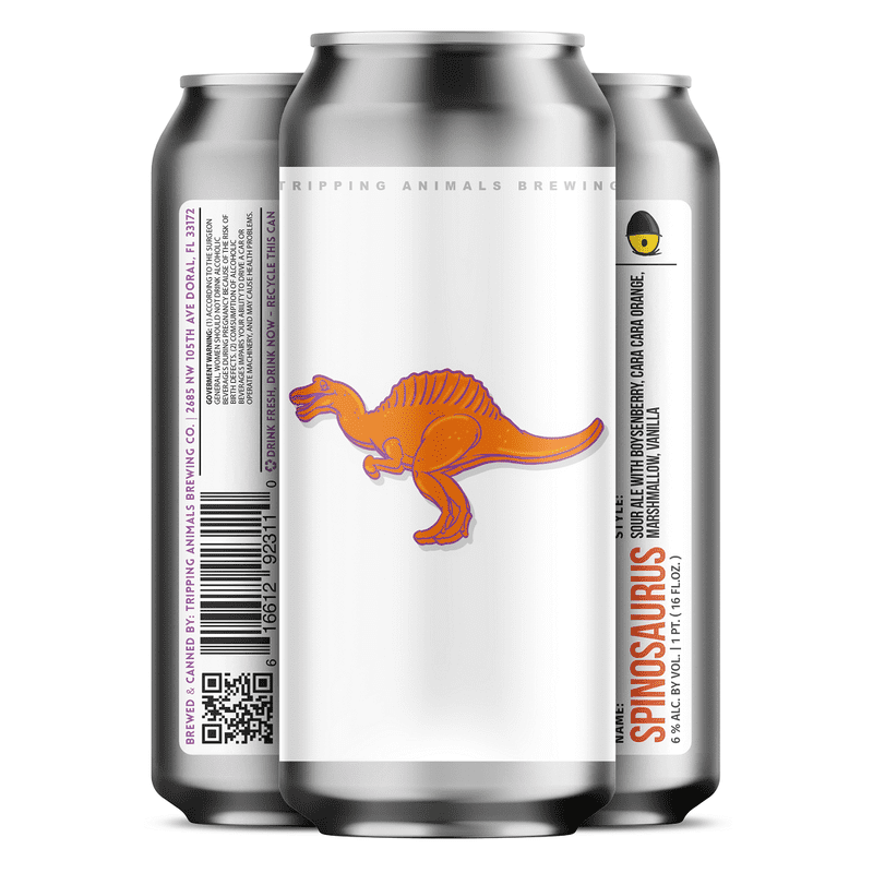 Tripping Animals Brewing Co. 'Spinosaurus' Sour Ale Beer 4-Pack - Vintage Wine & Spirits