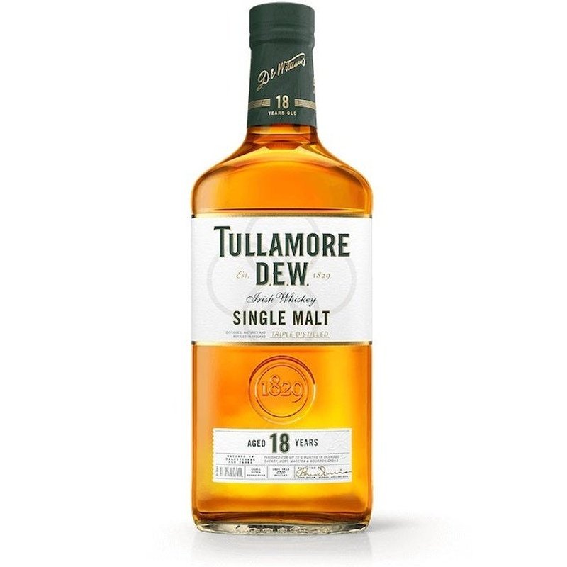 Tullamore D.E.W. 18 Year Old Single Malt Irish Whiskey - Vintage Wine & Spirits