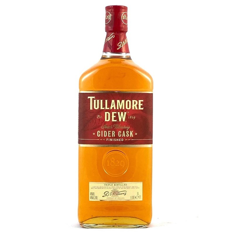 Tullamore D.E.W. Cider Cask Finish Irish Whiskey Liter - Vintage Wine & Spirits