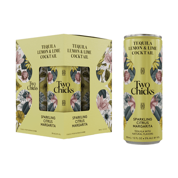 Two Chicks Sparkling Citrus Margarita 4-Pack Cocktail - Vintage Wine & Spirits