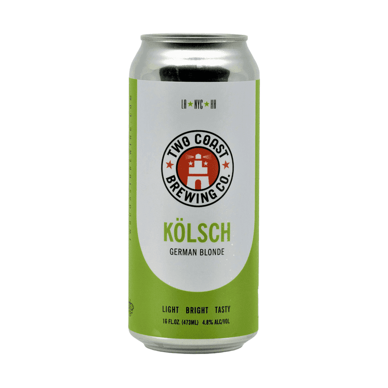 Two Coast Brewing Co. Kolsch German Blonde Beer 4-Pack - Vintage Wine & Spirits