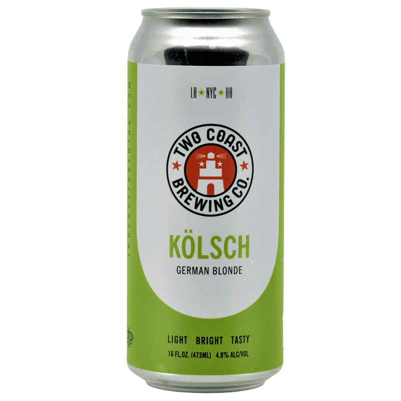 Two Coast Brewing Co. Kolsch German Blonde Beer 4-Pack - Vintage Wine & Spirits