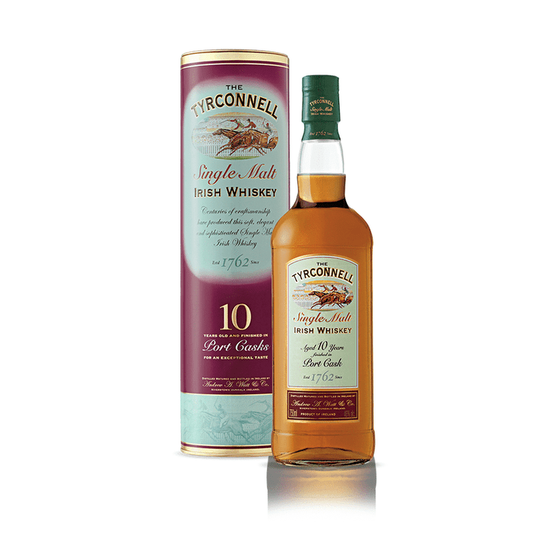 Tyrconnell 10 Year Old Port Cask Single Malt Irish Whiskey - Vintage Wine & Spirits