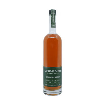 UNBENDT Straight Rye Bottled in Bond - Vintage Wine & Spirits