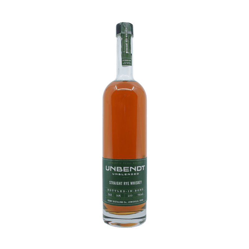 UNBENDT Straight Rye Bottled in Bond - Vintage Wine & Spirits