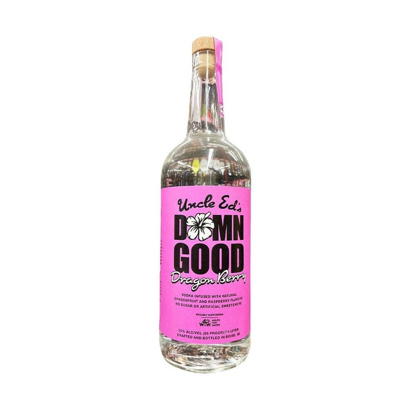 Uncle Ed's Damn Good Dragon Berry Vodka Liter - Vintage Wine & Spirits