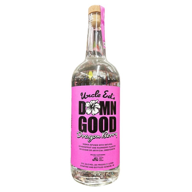 Uncle Ed's Damn Good Dragon Berry Vodka Liter - Vintage Wine & Spirits