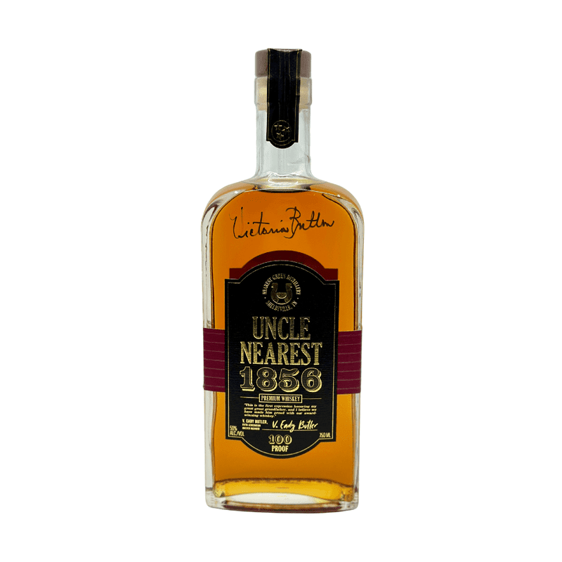 Uncle Nearest 1856 Premium Aged Whiskey Signed by Victoria Eady Butler - Vintage Wine & Spirits