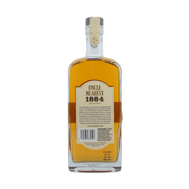 Uncle Nearest 1884 Small Batch Whiskey - Vintage Wine & Spirits
