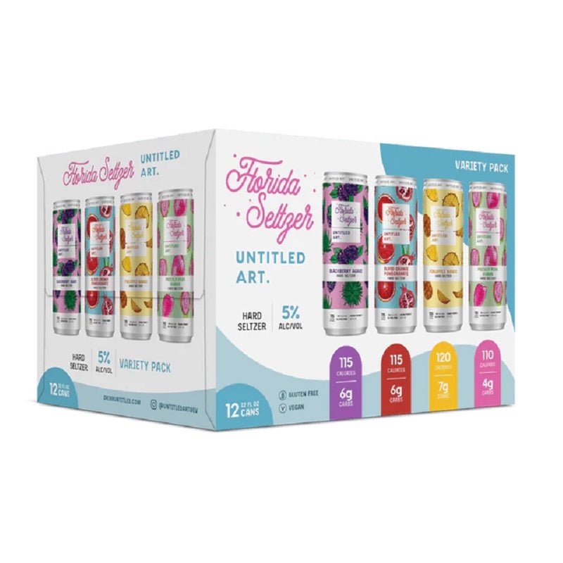 Untitled Art. Florida Seltzer Variety 12-Pack - Vintage Wine & Spirits