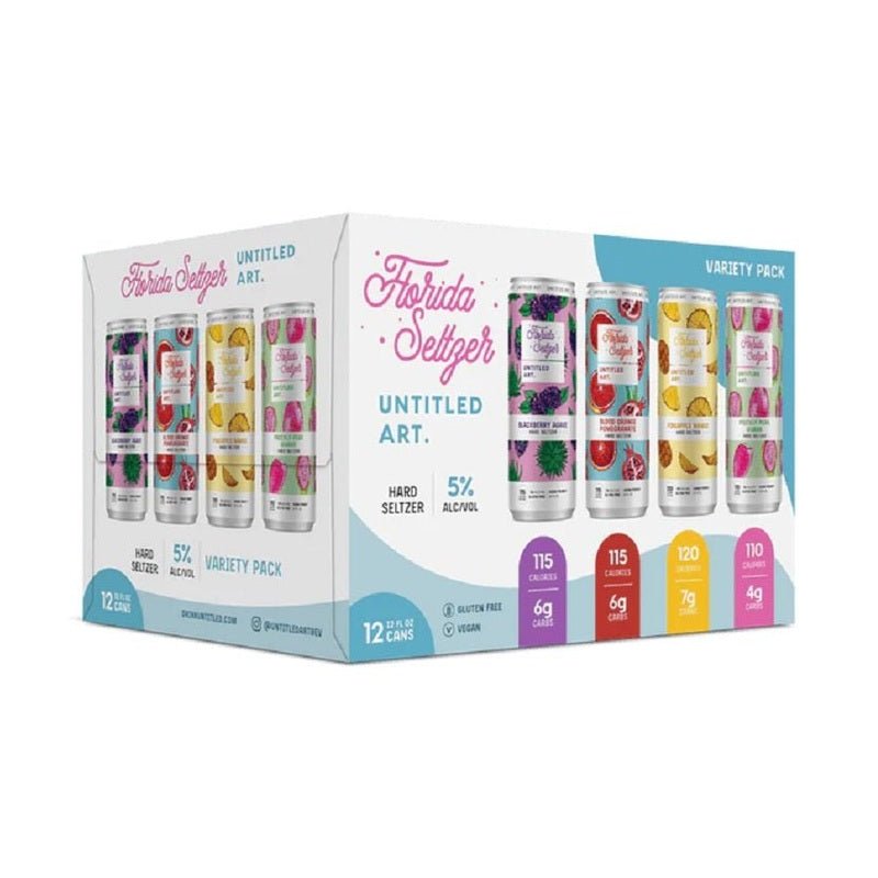 Untitled Art. Florida Seltzer Variety 12-Pack - Vintage Wine & Spirits