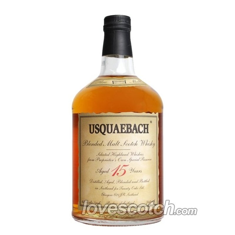 Usquaebach 15 Year Old Blended Malt Scotch Whisky - Vintage Wine & Spirits