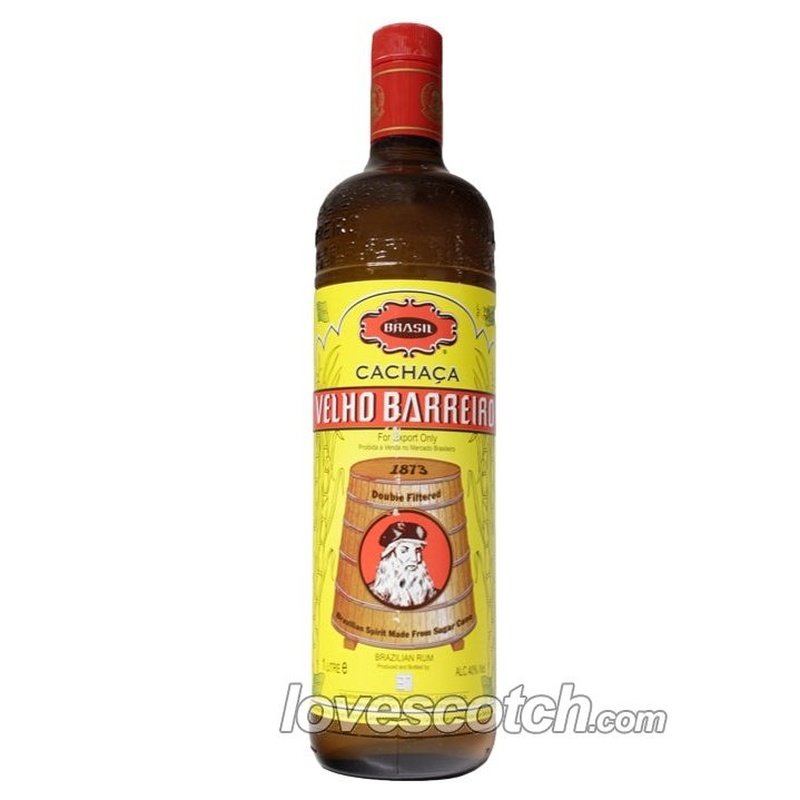 Velho Barreiro Cachaca Brazilian Rum 1 Liter . - Vintage Wine & Spirits