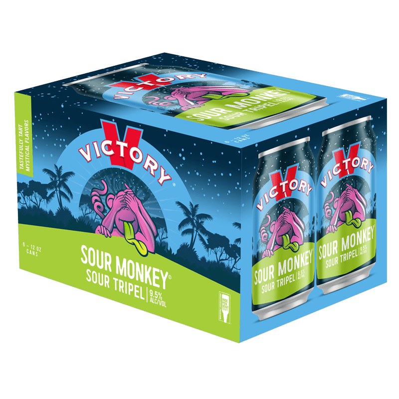 Victory 'Sour Monkey' Sour Tripel Beer 6-Pack - Vintage Wine & Spirits