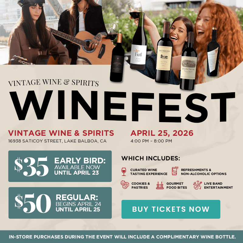 Vintage Wine & Spirits WineFest 2026 - Vintage Wine & Spirits