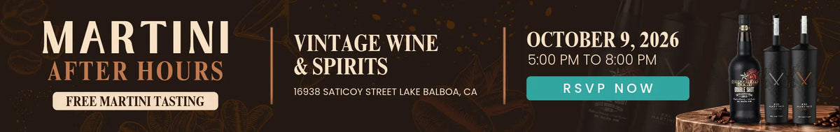 Vintage Wine and Spirits Free Martini Tasting Event