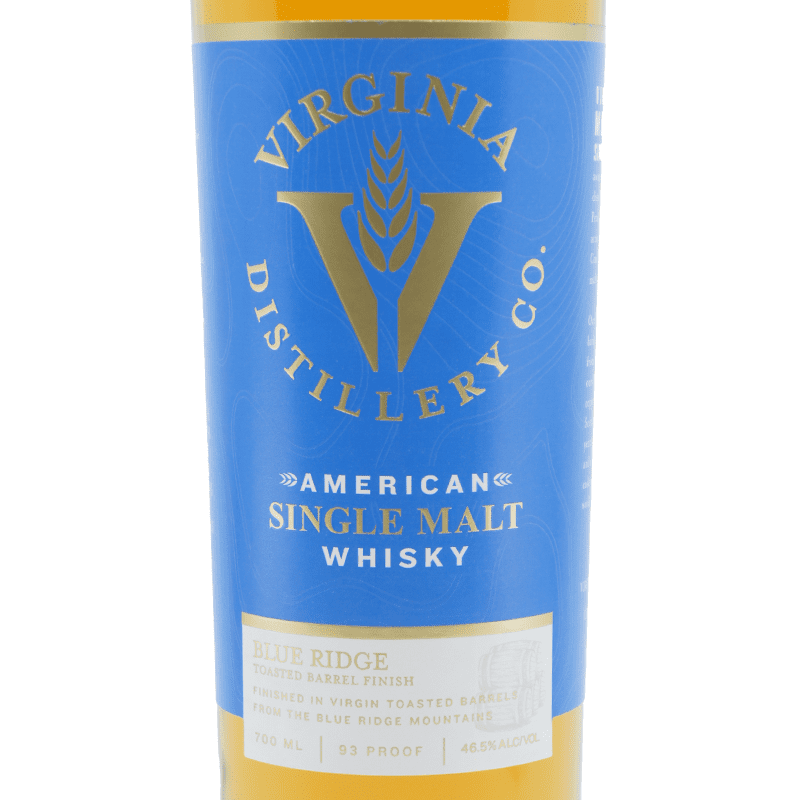 Virginia Distillery Co. Blue Ridge Select Toasted Barrel American Single Malt Whisky - Vintage Wine & Spirits