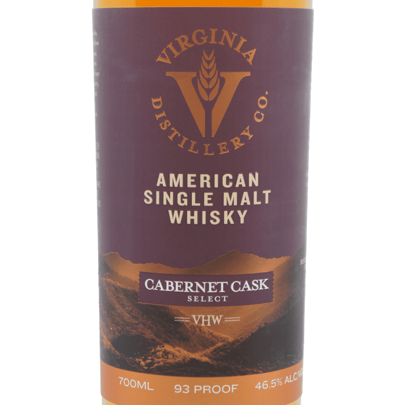 Virginia Distillery Co. Cabernet Cask Select American Single Malt Whisky - Vintage Wine & Spirits