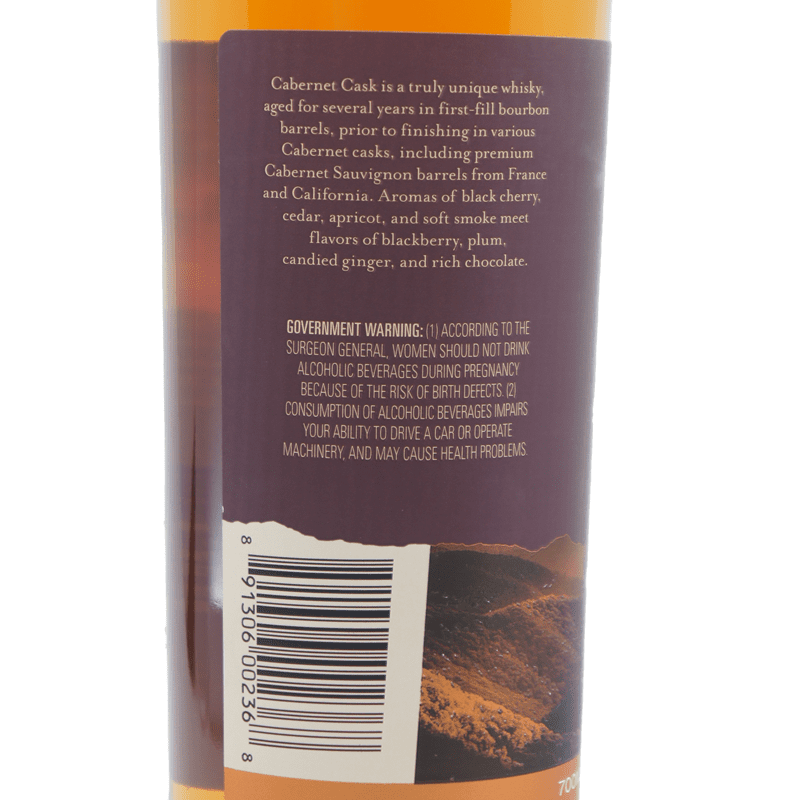 Virginia Distillery Co. Cabernet Cask Select American Single Malt Whisky - Vintage Wine & Spirits