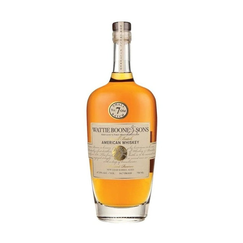 Wattie Boone & Sons 7 Year Old Small Batch American Whiskey - Vintage Wine & Spirits