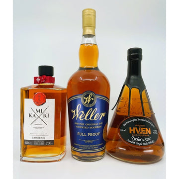 Weller, Kamiki, & Spirit of Hven Bundle - Vintage Wine & Spirits