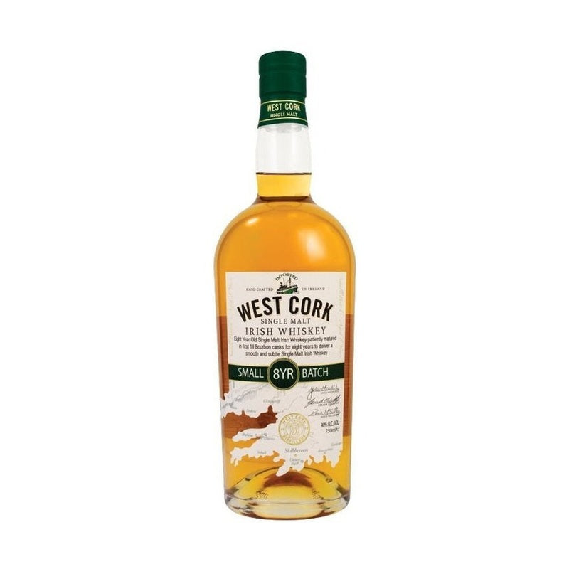 West Cork 8 Year Old Small Batch Single Malt Irish Whiskey - Vintage Wine & Spirits
