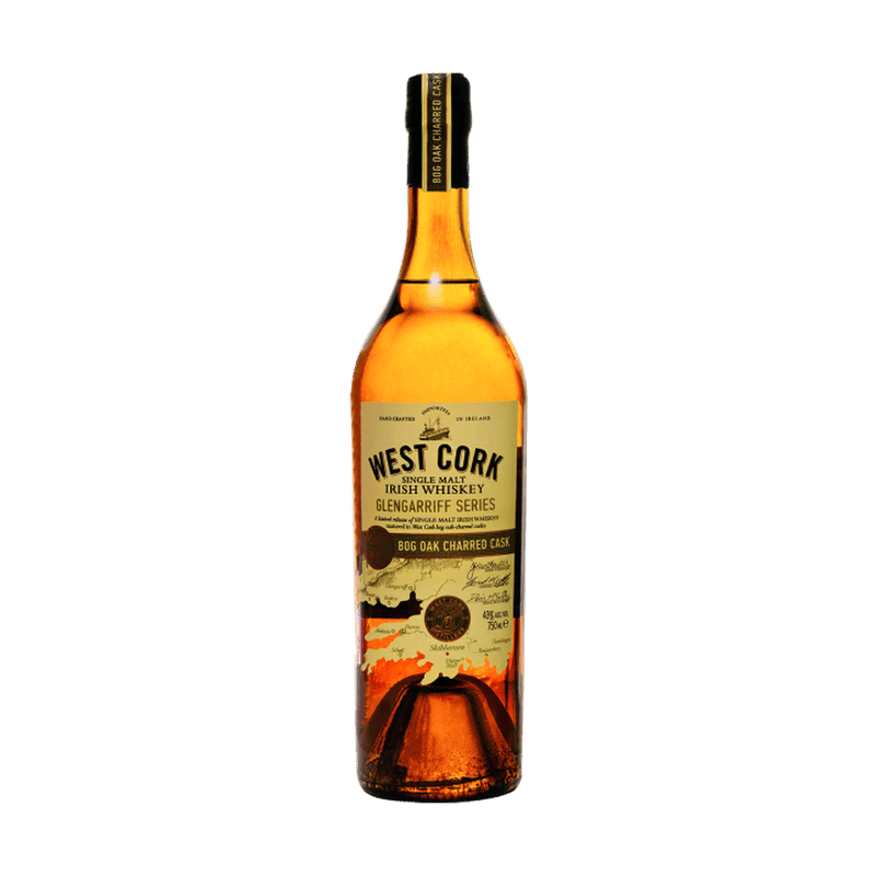 West Cork Glengarriff Bog Oak Charred Cask Single Malt Irish Whisky - Vintage Wine & Spirits