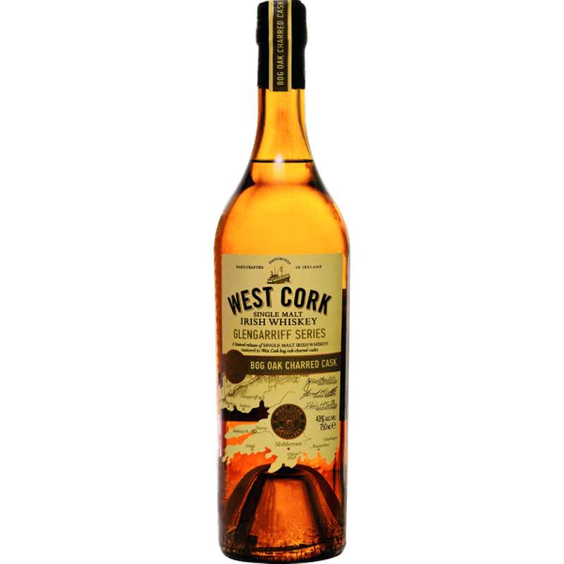 West Cork Glengarriff Bog Oak Charred Cask Single Malt Irish Whisky - Vintage Wine & Spirits