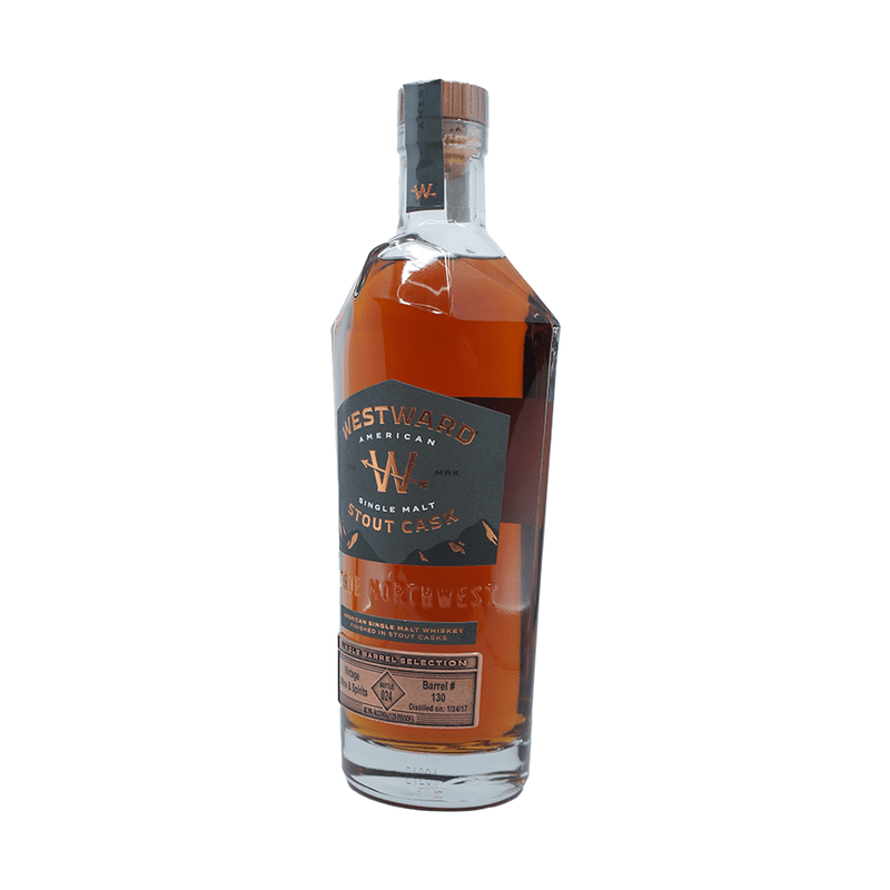 Westward American Single Malt Stout Cask Private Selection Single Barrel Whiskey - Vintage Wine & Spirits