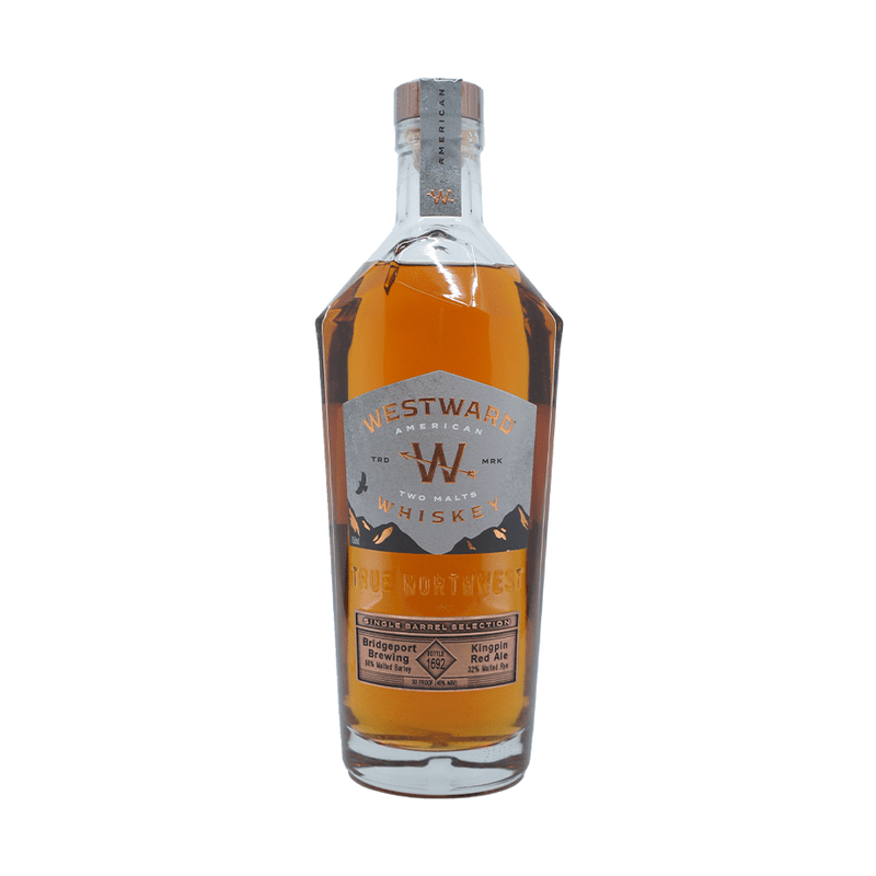 Westward American Two Malts Bridgeport Brewing Single Barrel Whiskey - Vintage Wine & Spirits