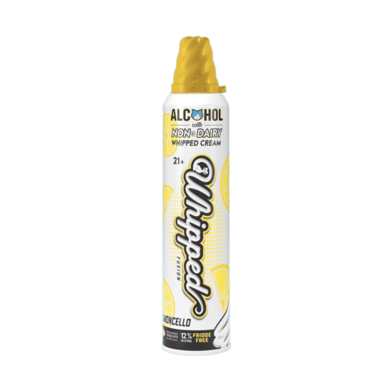 Whipped Non Dairy Whip Cream with Alcohol Limoncello - Vintage Wine & Spirits