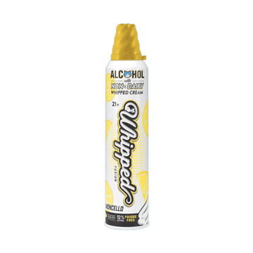 Whipped Non Dairy Whip Cream with Alcohol Limoncello - Vintage Wine & Spirits