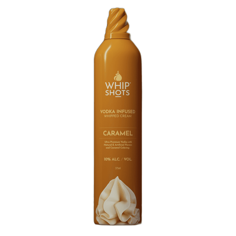 Whipshots Caramel Vodka Infused Whipped Cream 375ml - Vintage Wine & Spirits