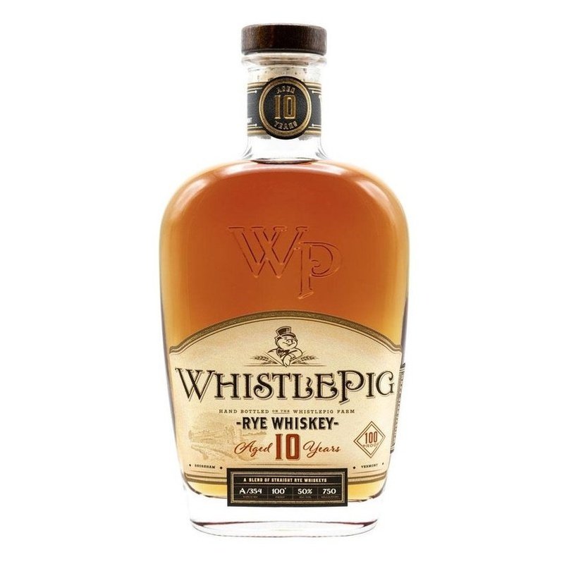 WhistlePig 10 Year Old Straight Rye Whiskey - Vintage Wine & Spirits