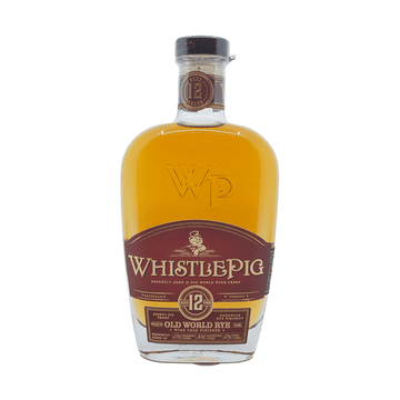 WhistlePig Old World Rye 12 Year Old Straight Rye Whiskey - Vintage Wine & Spirits