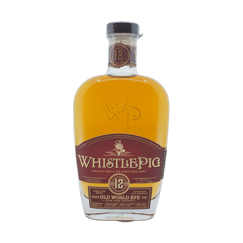 WhistlePig Old World Rye 12 Year Old Straight Rye Whiskey - Vintage Wine & Spirits