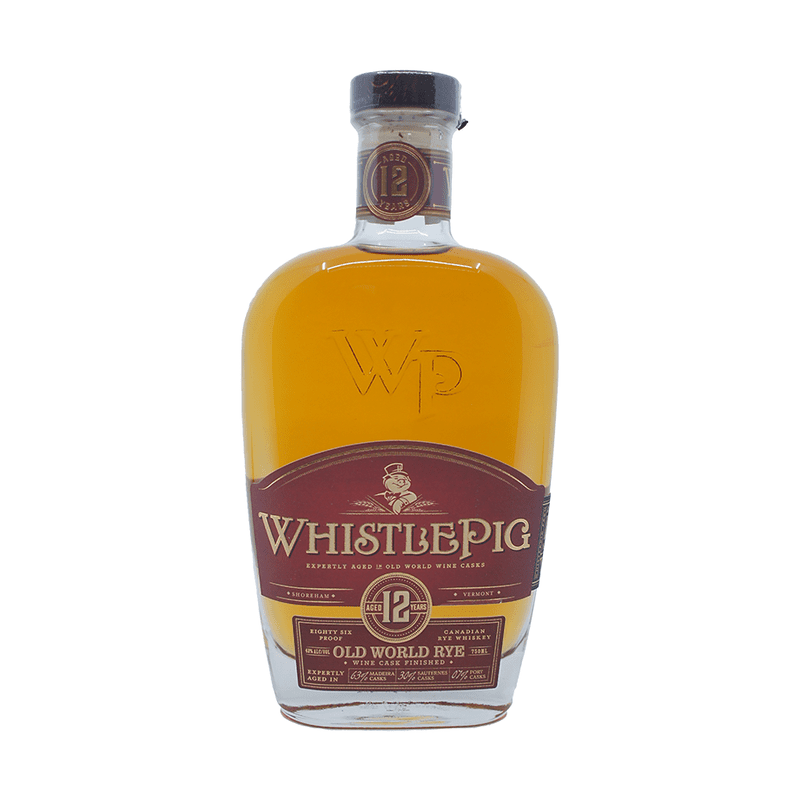 WhistlePig Old World Rye 12 Year Old Straight Rye Whiskey - Vintage Wine & Spirits